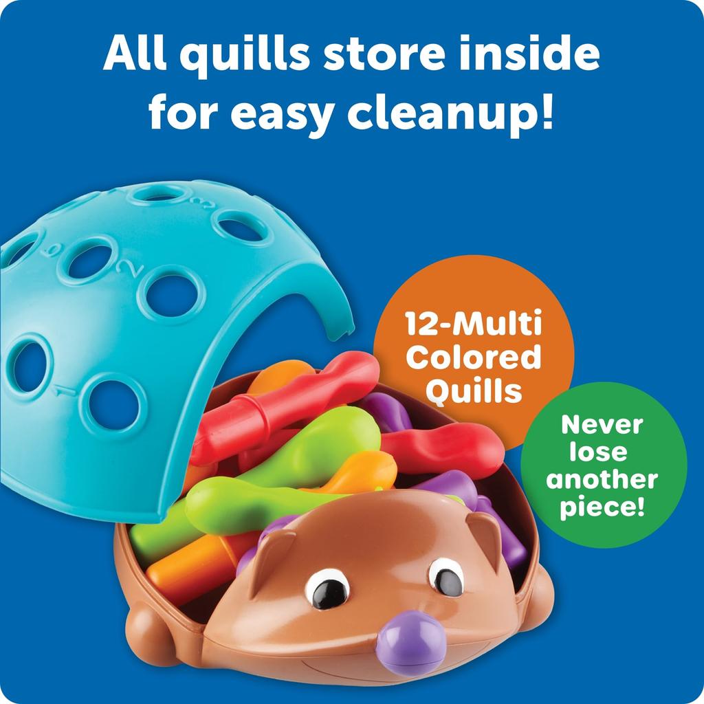 Learning Resources Baby Fingertip Educational Toy Hedgehog LER8904 Authentic