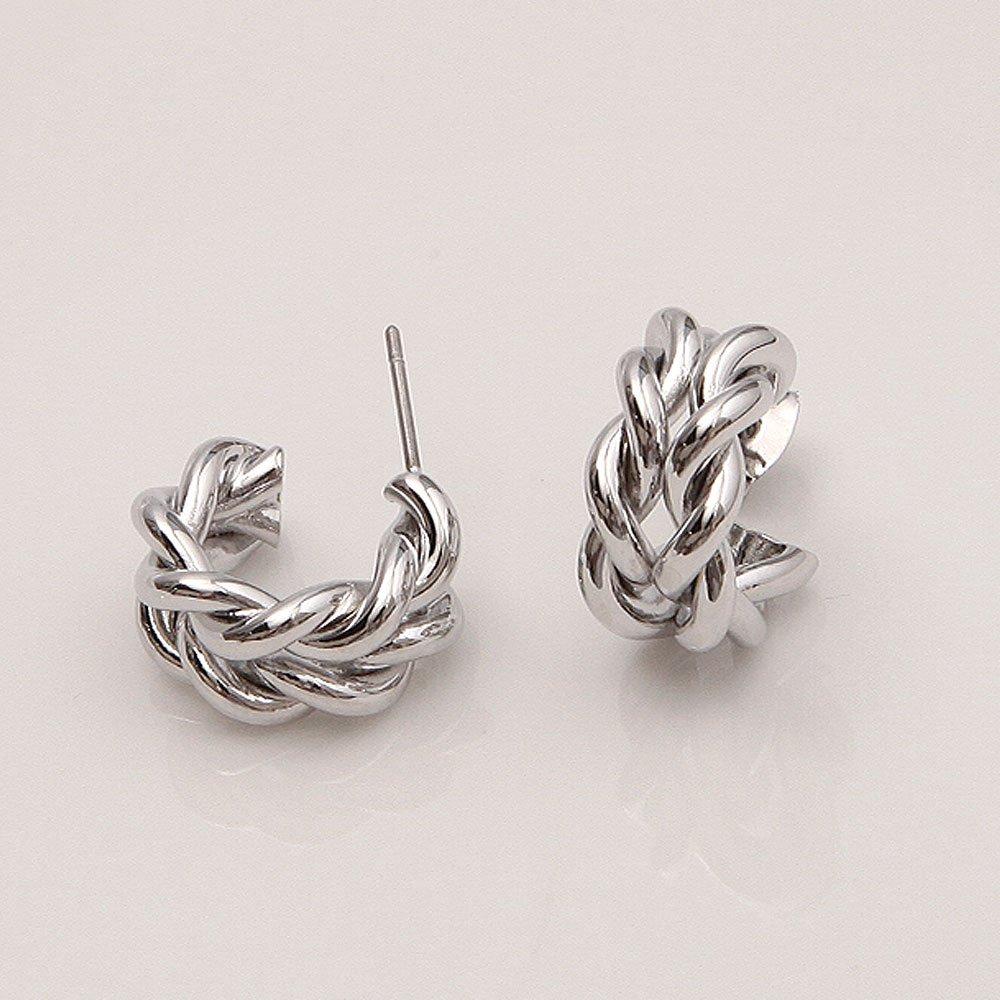 Fashion Brit Ring Earrings (Choose 1 of 2 colors)