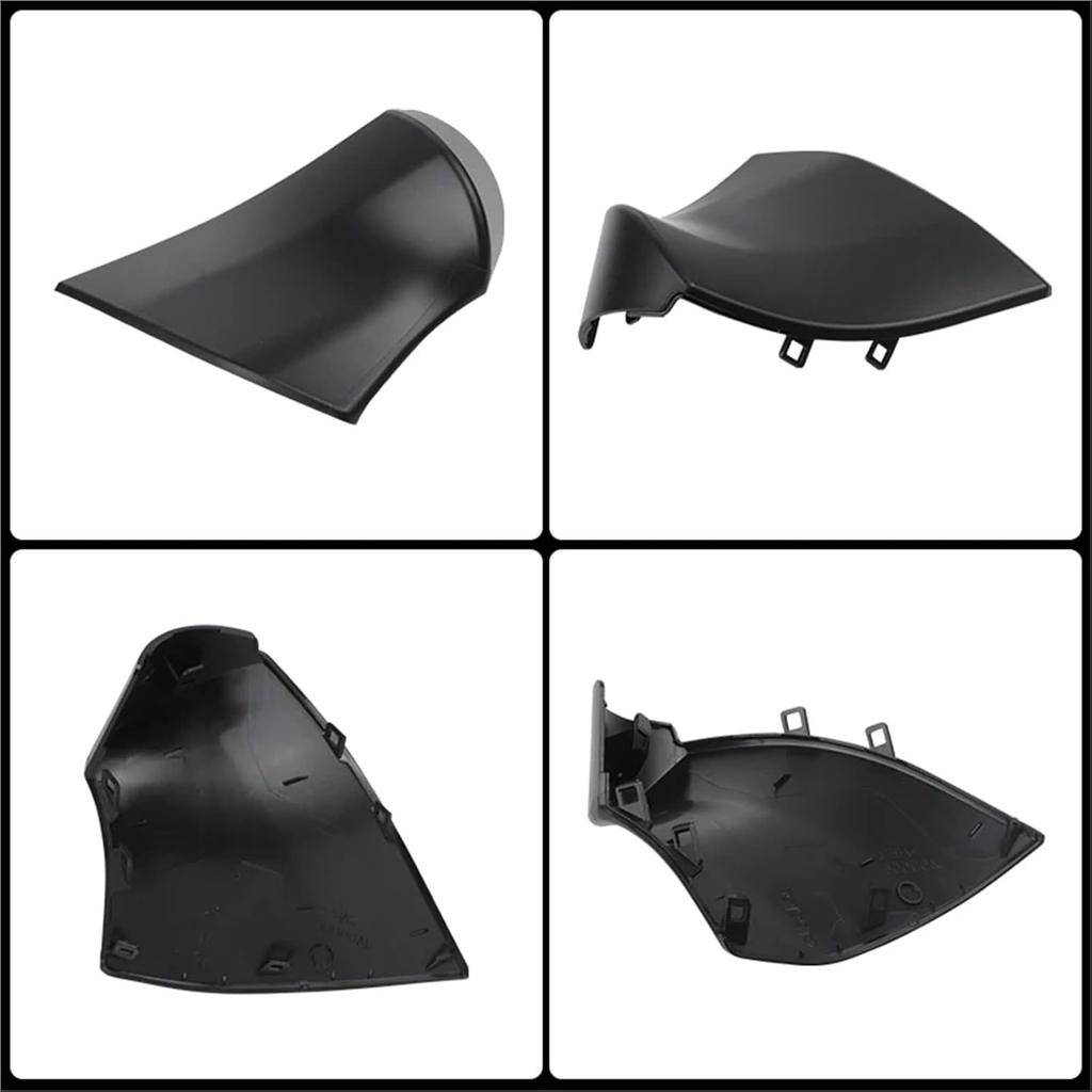 Car Side Rearview Mirror Triangle Lower Base Cover Bracket Black Left Right Car Accessories Compatible for Toyota Sienna 2021 2022 2023(1pc Left)