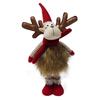 Christmas, Plush Christmas Deer Gnomes, Handmade Elk Figurines, Horn Gnome Ornaments, Home Table Decorations