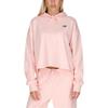 New Balance Sweatshirts Unisex Pink Hooded Moderate Regular UT21502-PIE