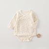 Premium Pure Cotton Baby Bodysuit, 0-1 Year, Spring/Autumn, Seamless Triangle Romper for Newborns