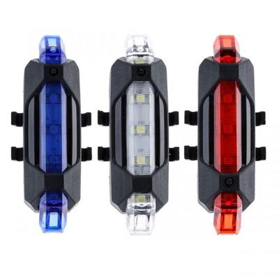 B48B-Waterproof Cycling Flashlight–Rechargeable USB LED  Taillight For MTB/Road Bike, Multiple Modes Rear Light