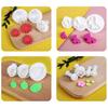 33pcs Fondant Cutters Cookie Plunger Cutters Snowflake Flower Leaf Butterfly Shape Icing Modelling Tools for Cake Sugarcraft Decorating