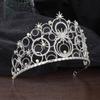 Sparkling Bridal Princess Crown Luxury Wedding Head Wear Rhinestone Diadem  Photography Props