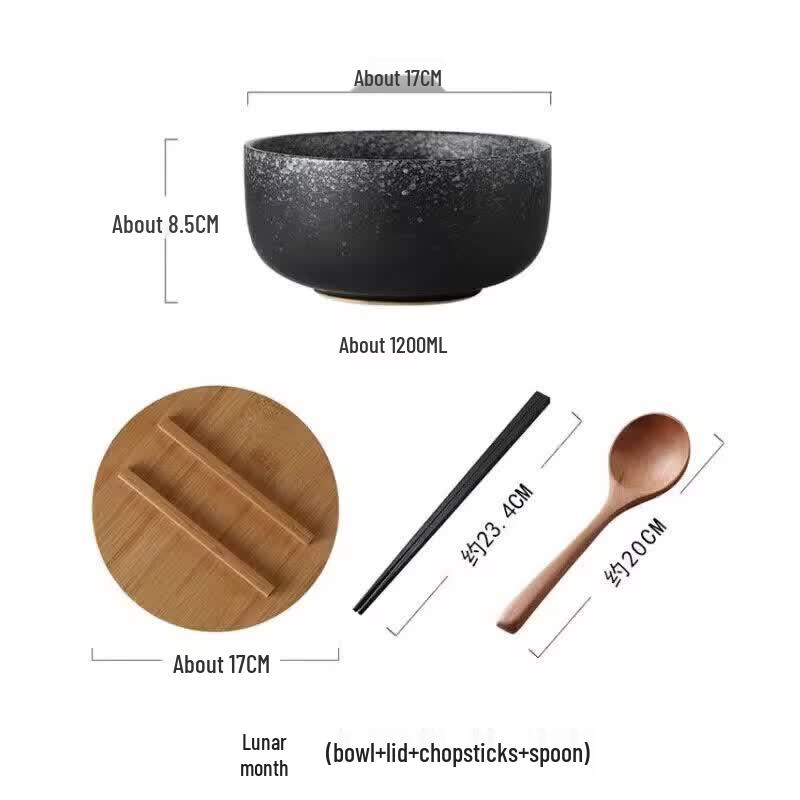Japanese Ceramic Noodle Bowl