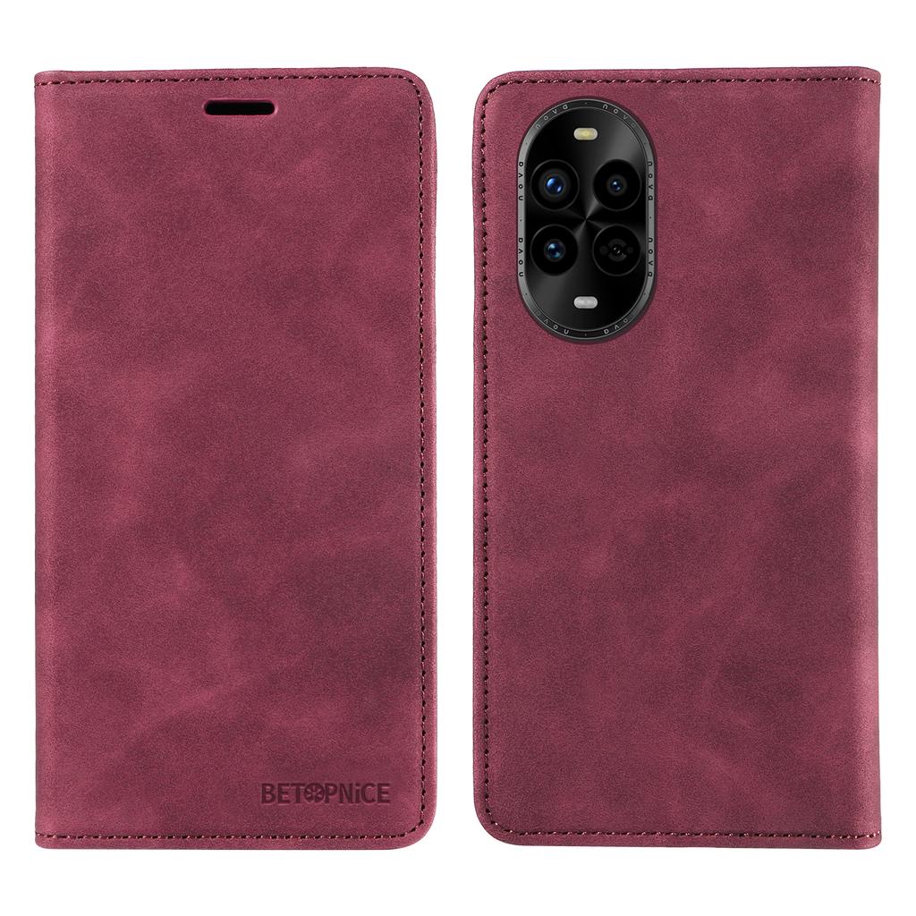 BETOPNICE 003 For Huawei nova 14 Pro 5G/nova 13 Pro 5G Wallet Case Leather Phone Cover with Stand