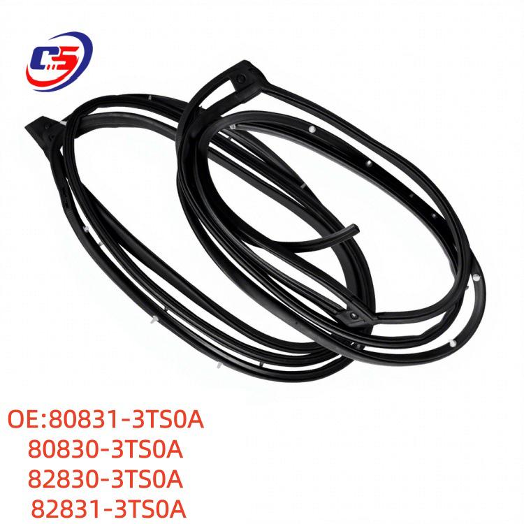 Nissan Altima L33 Teana 13-18 Door Sealing Strip 82830-3TS0A 80831-3TS0A 80830-3TS0A 82830-3TS0A 82831-3TS0A