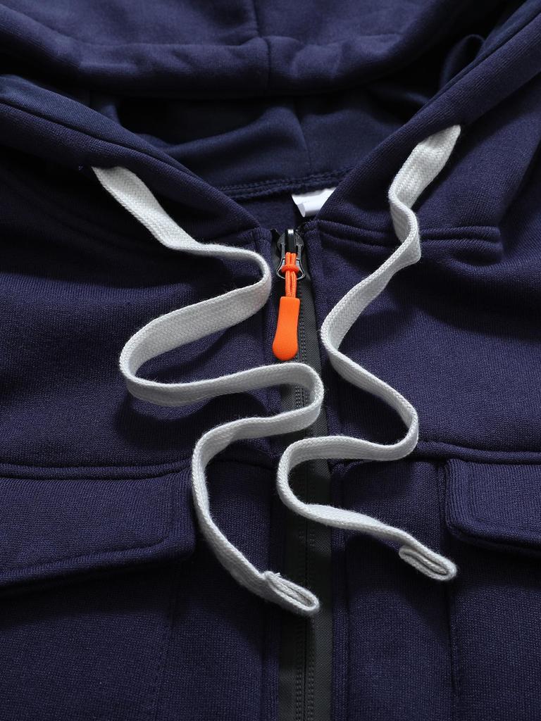 Men's Trendy Zipper Hoodie - Autumn/Winter Casual Pullover