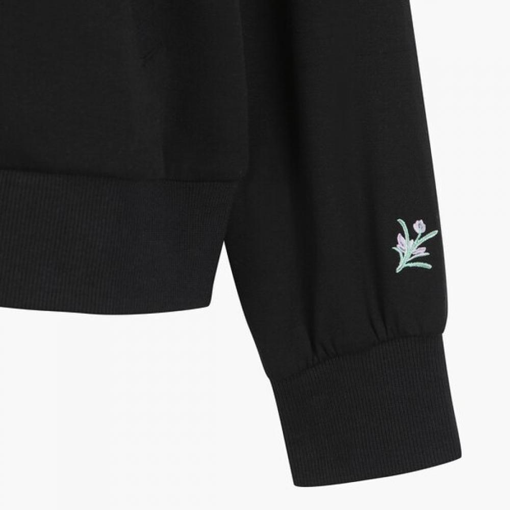 Le Coq Sportif Women doubLe Tension Hooded Zip Up Black Qp122oft11