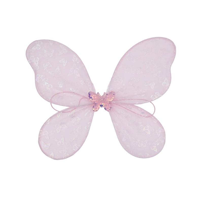 

Lightweight Plastic Fantasy Wing with Adjustable Straps Halloween Costume Wing for Kids Adults Cosplay Celebration