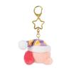 [Sanei Boeki] Plush Kirby Star Mini Mofu Mascot Keychain Sleep