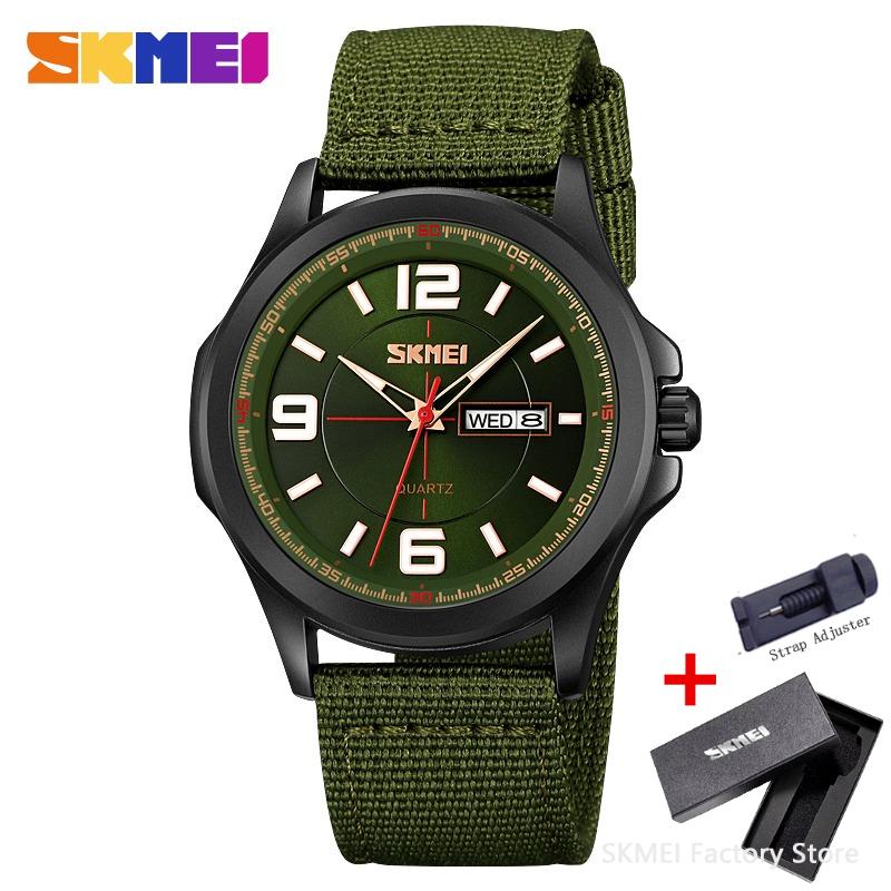 SKMEI 9315 Men Sport Quartz Watches Male Wristwatch Luxury Date Calendar Luminous Pointer Waterproof Clock Reloj Hombre 9281
