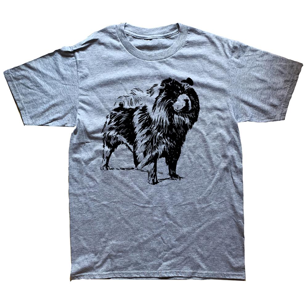 Dabbing Chow Chow Dab Dance Dog T Shirts Graphic Cotton Streetwear Short Sleeve Birthday Gifts Vintage Style Tshirt UnisexF