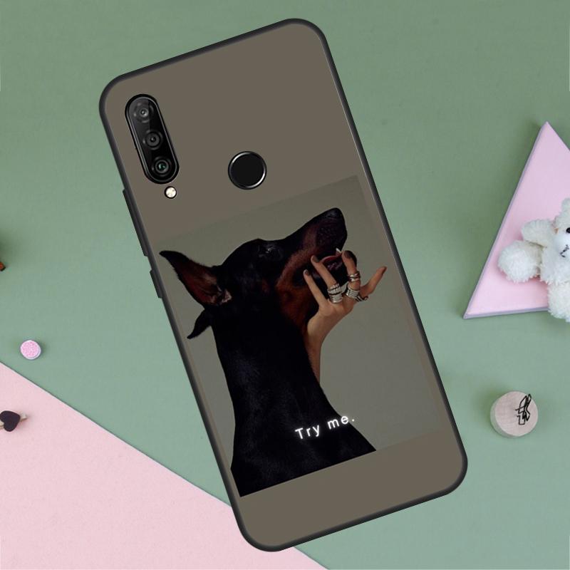 

Dachshund Doberman Dog For Huawei Nova 9 10 SE Y91 Y61 Y90 Y70 Y60 Y72 12s 12i 11i 7i 8i P60 Pro P30 P40 Lite Case Huawei Nova 11
