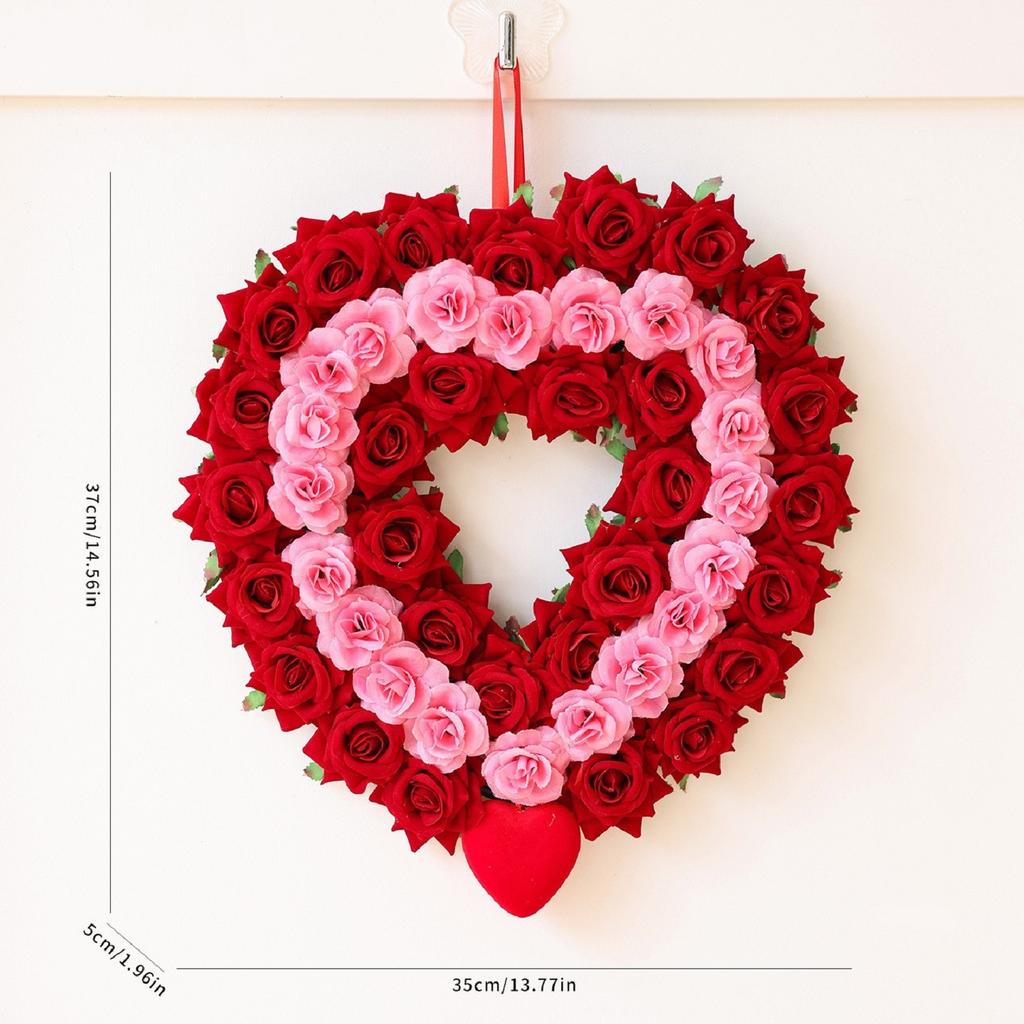 Rose Ring Home Decoration Wreath Door Hanging