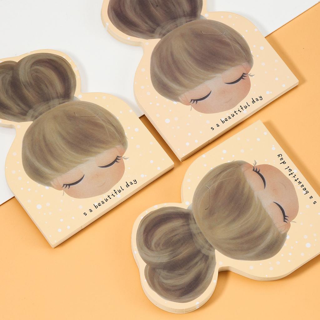 50 pieces Jewelry Display Card Little Girl Hairpin Head Rope Jewelry Packaging Card Headband Hair Tie Storage Card