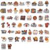 50 Basketball Graffiti Sticker Sheets: Waterproof PVC for Luggage, Notebooks, Phones, and Computers