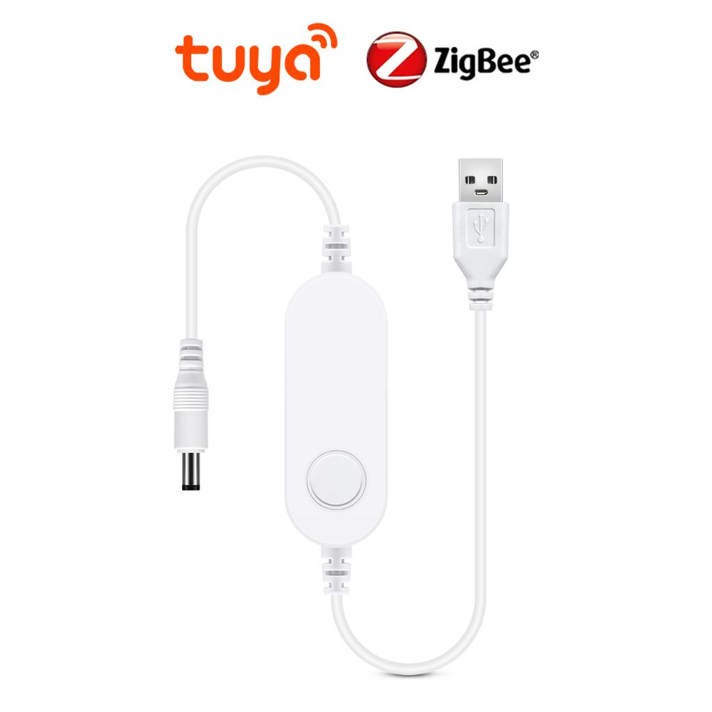 USB 5V Zigbee 3.0 WiFi LED CCT RGB Controller Dimmer Switch Work With Smart Tuya Gateway Bridge SmartThing Alexa Google Home