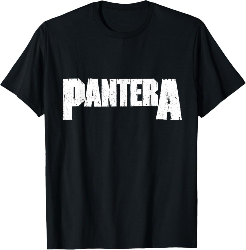 Official Pantera White Logo T-Shirt
