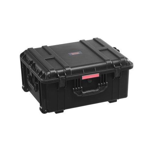 VEVOR 3.5 Cu.ft Weatherproof Hard Case, Waterproof Hard Case with Rolling Wheels &amp; Retractable Pull Handle