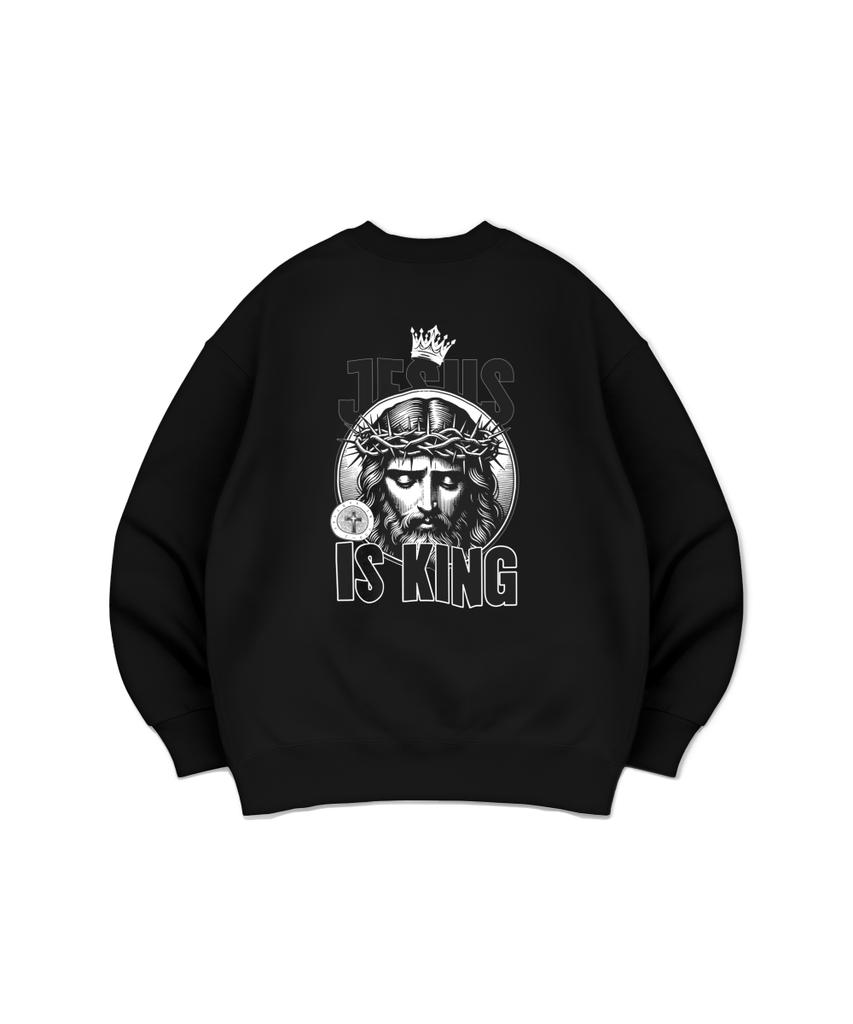 MADEHANMUT Jesus Is King Sweatshirt