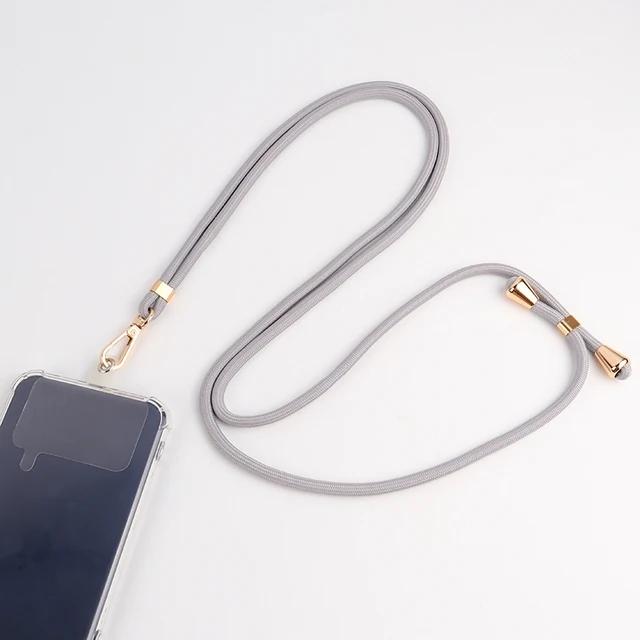 New Universal Adjustable Phone Lanyard Strap Mobile Phone Hanging Rope Neck Straps Anti-lost Lanyards Cell Phone Accessories