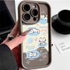 Cloud cat iPhone17Promax mobile phone case ladder is suitable for Apple 16promax all-inclusive Tianyan 15 sets.