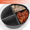 4 Stk Integrert Molding Slow Cooker Divider Separat Excellent Stew Pot Liner Mat