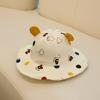 Bear Dots Baby Bucket Hats For Children Summer New Sunhat Kids Fishing Hat Sunshade Visor Boys Girls Outdoor Cartoon Beach Cap