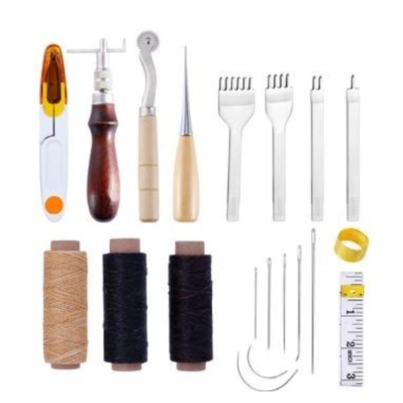 Leather Tools Handmade Leather Goods Making Tools Leather DIY Tool Set Handmade Leather Goods Bag Tools