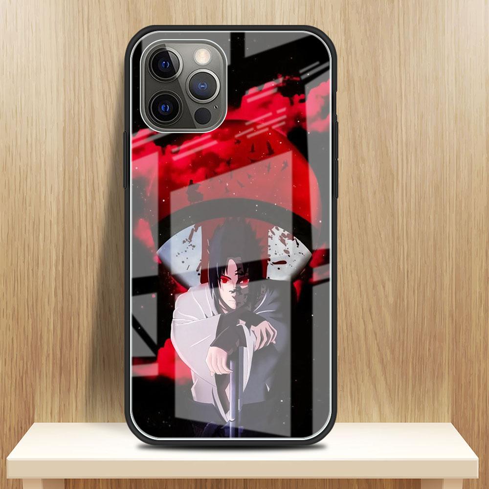 

Стеклянный чехол с рисунком аниме для Apple iPhone 11 14 13 Pro 12 7 8 Plus SE 2022 XR X XS Max 6 6S закаленный чехол для телефона iPhone 14
