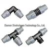 20mm PE Pipe Connector 3-Way To 6-Point Male Thread for Drip Irrigation In Greenhouses