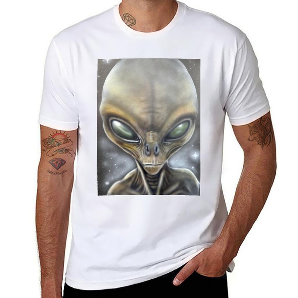Alien Grey Tshirt Unisex T Shirt Cotton Tshirt