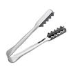 Ice Cube Tongs Stainless Steel Ice Tongs KTV Bar Cocktail Tools with Serrated for Ice Cube Tongs Cocktails Whiskeys