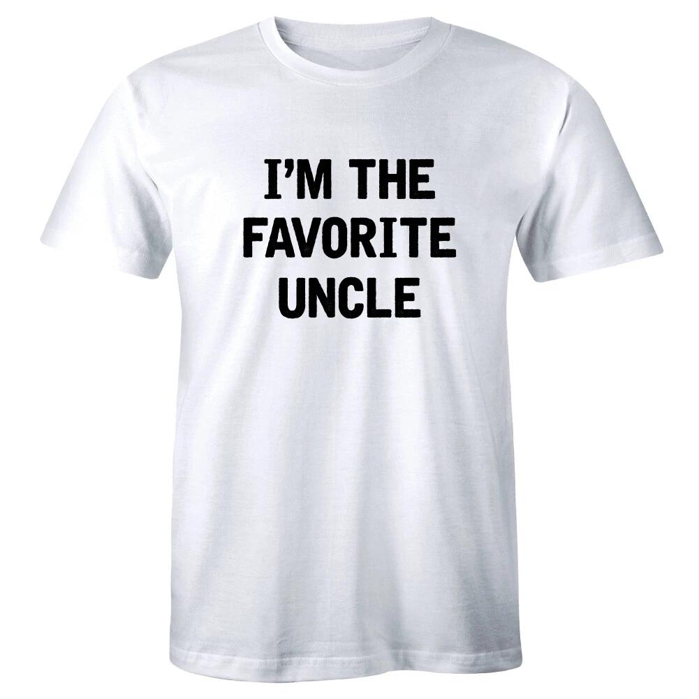 I m The Favorite Uncle Awesome Family Gift Men s Short Sleeve T-Shirt M