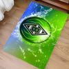 1 Stück Borussia Mönchengladbach Logo Teppich - Weich, Waschbar, Rutschfest für Innenbereich, Bürostühle, Wohnzimmer, Heimbüro, Dekorativer Teppich