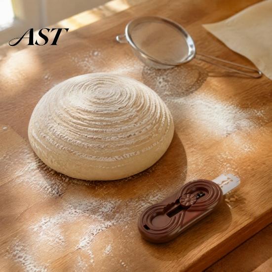 Baking Accessories for Bread Sourdough Scoring Tool, Ergonomic Handle And Magnetic Storage Design, Crust Pattern Tool Stainless Steel Blade