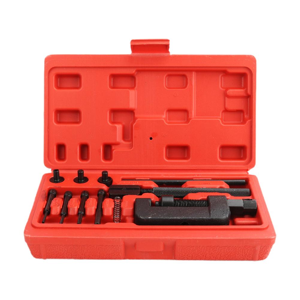 Instrument pentru îndepărtarea lanțului de distribuție pentru motociclete Instrument de demontare a lanțului pentru întreținere ușoară Set de instrumente de instalare E6U2