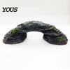 Non-toxic Turtle Dock Basking Platform, Rock Look Resin Baby Tortoise Climbing Ramp, Terrarium Accessory Arched Reptiles Resting Terrace for