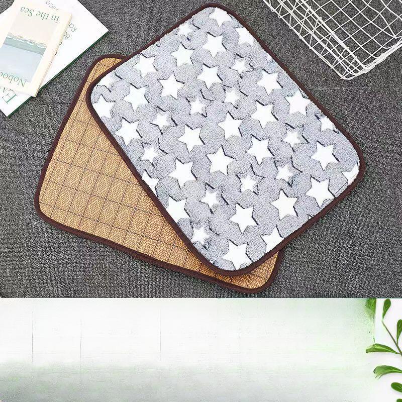 Dog Double-sided Summer Mat Teddy Summer Sleeping Mat Dog Kennel Cat Kennel Summer Ice Mat