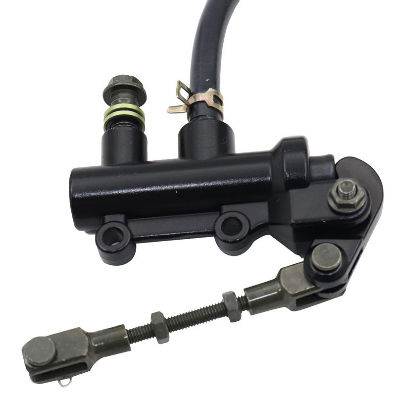 Motorcycle Rear Brake Pump Foot Hydraulic Refit Oil Cylinder Pump Rear Brake Master for Suzuki Kawasaki Honda