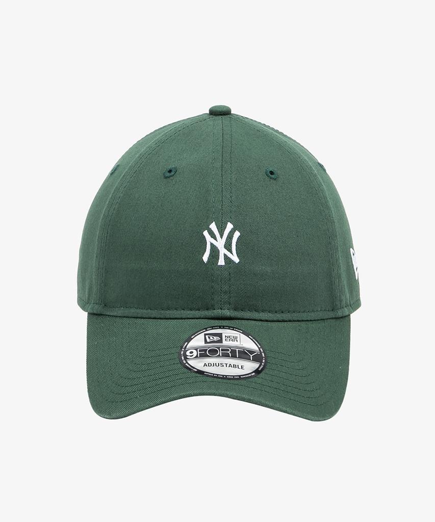 New Era Mlb Washed Mini Logo New York Yankees Unstructured Ball Cap Cilantro Green