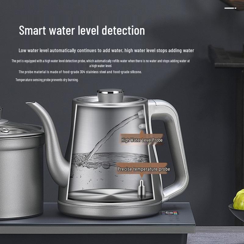Till Yi Automatisk Dubbelvatten Elektrisk Vattenkokare med Konstant Temperatur - Integrerat Te-bordset