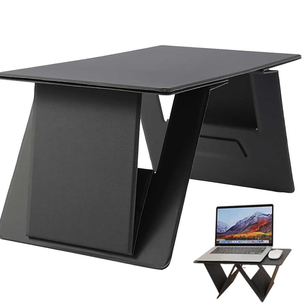 Hopeholic Folding Car Table for and Back Computer Car Easy Adjustable Sleeping in the Office Black Driver, Passenger, Seats, Table, Table,