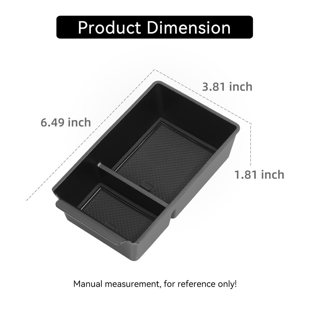 for Nissan Kicks 2025(North American Version)Car Storage Box Interior Accessories Center Console Armrest Storage Tidying Tray
