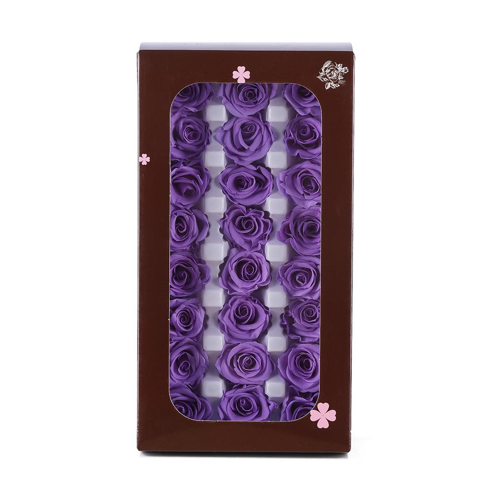 Eternal Flower Gift Box Set 2-6cm Handmade Rose Decorative Flowers, DIY Gift Flower Box
