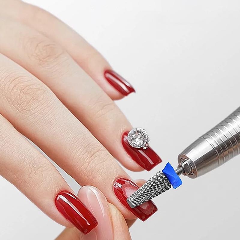 1Pcs Stainless Steel Milling Cutter Nail Drill Bits For Electric Nail Drill Manicure Machine Pedicure Nail File Accessories