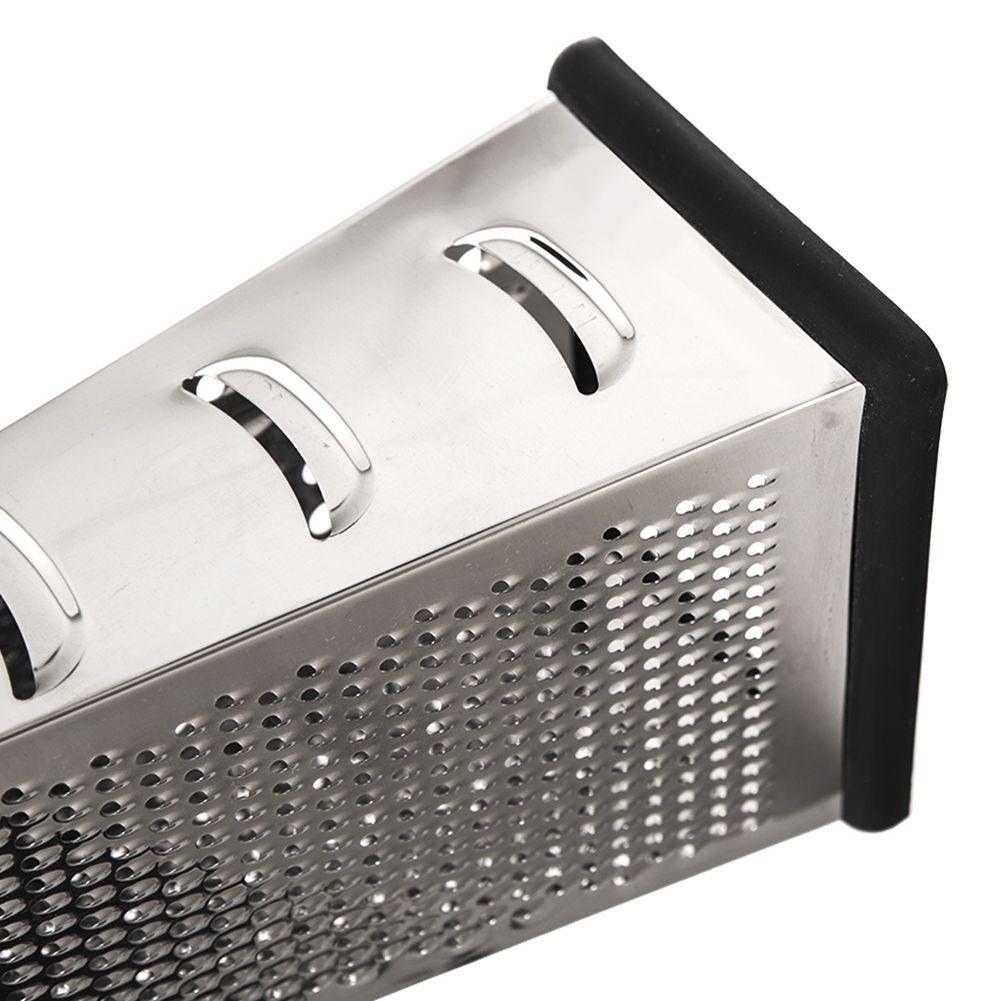 Kitchen Grater for Vegetables, Cheese, Potatoes, Chocolate, Steel, 4-sided, 22 ORION 144807