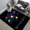 3D Gaming Map P PAC M MAN Cartoon Carpet Rug Art for Room Decor Home Bedroom Sofa Gifts Game Area Rug Non slip Floor Mat Present